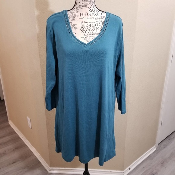 Avenue Tops - Avenue‎ wessex tee plus size 1x NWT
